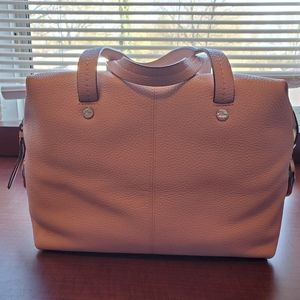 J. Crew Crossbody Pebbled Leather Satchel